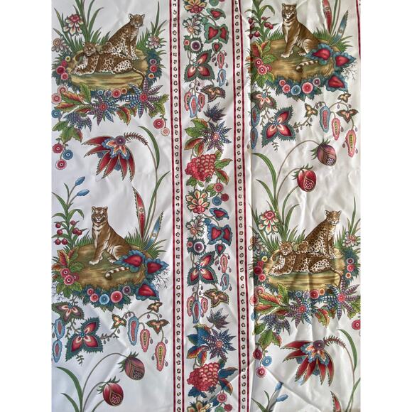 Scalamandre "Bengal Stripe" fabric vintage swatch light weight - Picture 5 of 12